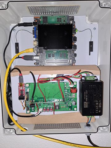 Bicker UPSIC-1205 powering Nipogi JK06