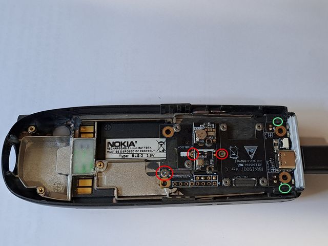 Rear housing C cover inside with RAK19007.